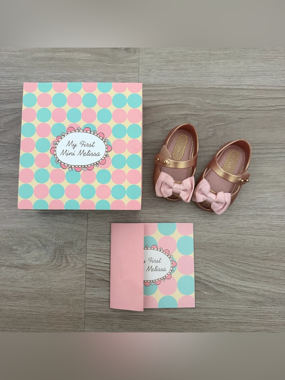 Mini Melissa - My First Mini Melissa Mary Jane Flats Pink Size 3